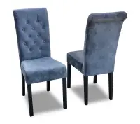 RICARDO KR11G krzesło tapicerowane guzikami